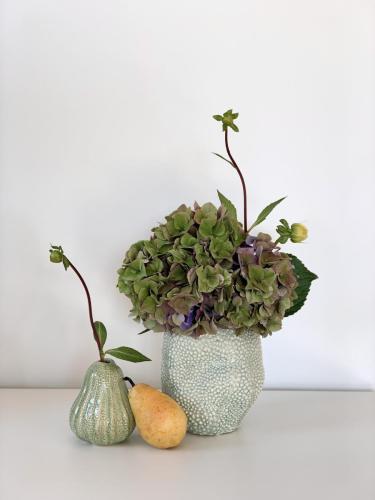 contemporary flower arrangement